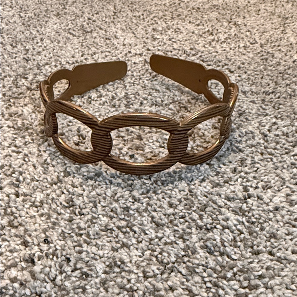 Elegant Gold Chain Headband